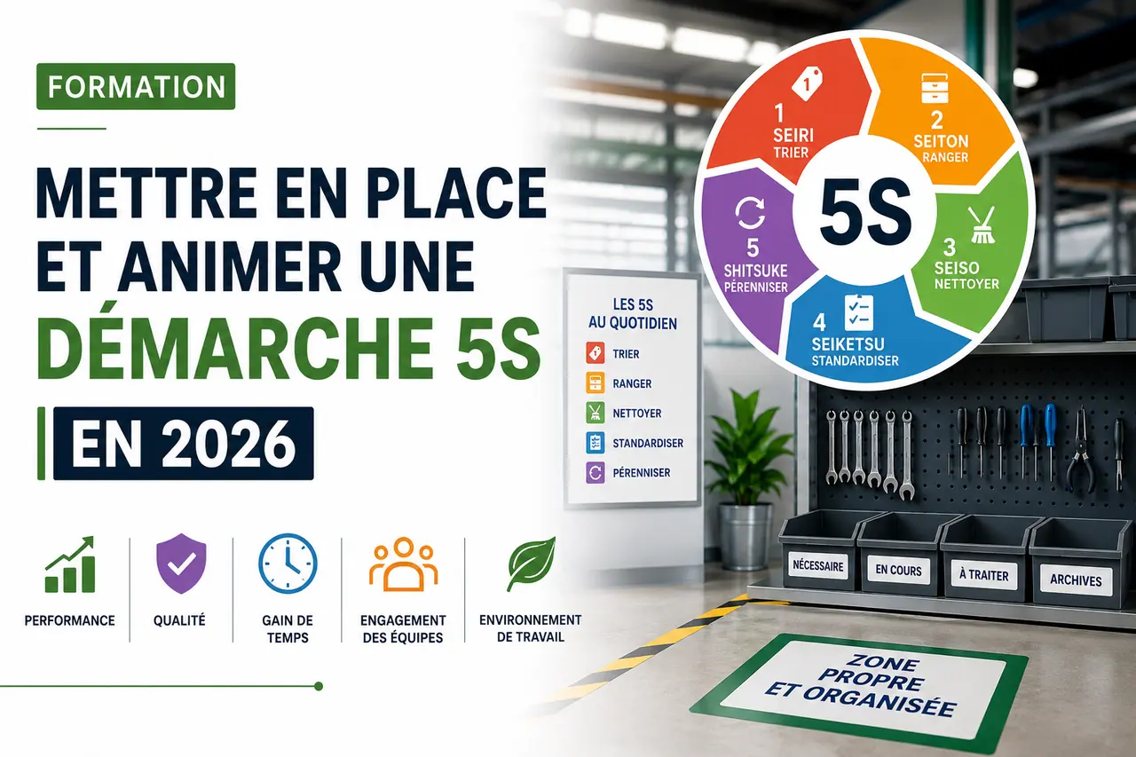 Formation Mettre en place et animer une démarche 5S — PraXis Développement